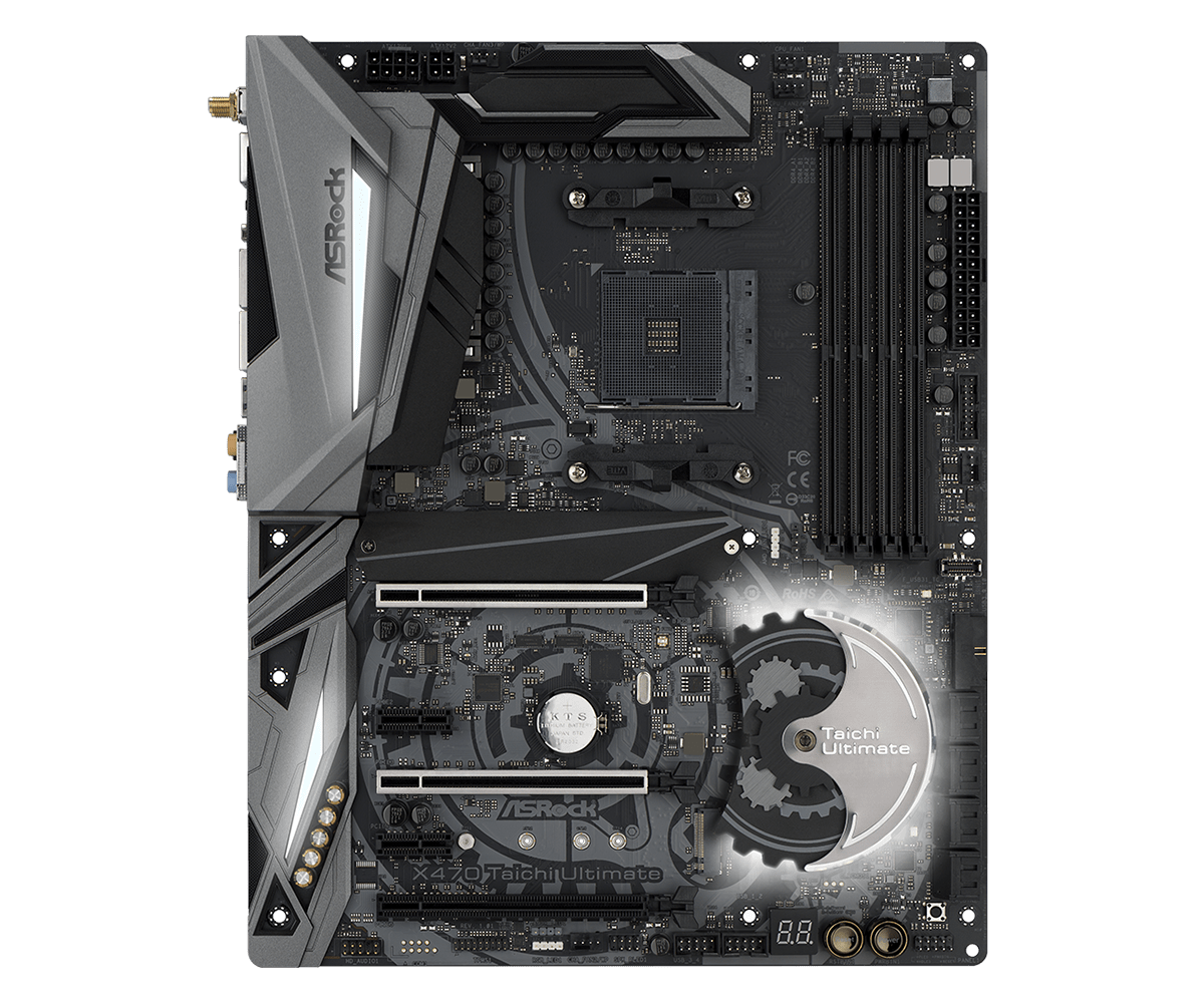 The ASRock X470 Taichi Ultimate Motherboard Review: Aquantia 10GbE